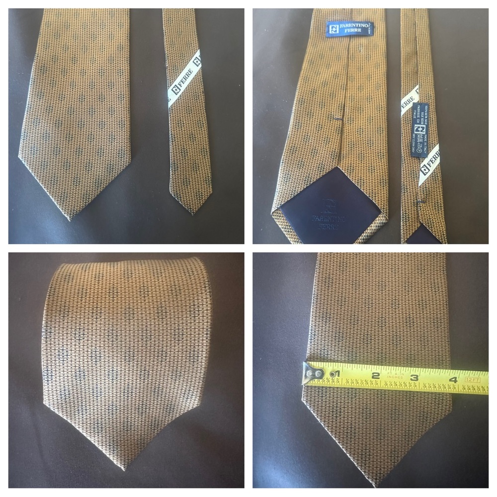 FARENTINO FERRE  Made in Italy Silk Tie